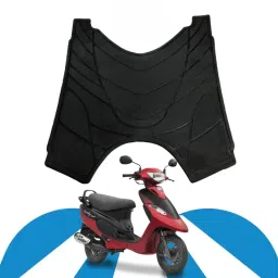 Top Quality TVS Pep Plus Scotty Washable Foot Mat / Floor Mat TVS Pep Plus Two Wheeler Mat-image-19