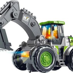 Engineering Bulldozer Truck Toy Vehicles Toy for Kids with Light & Sound-image-80