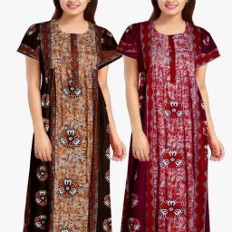 Pack of 2 Women Nighty-image-2
