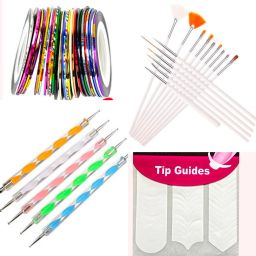 31 Pcs of Must Have Professional Nail Art Kit For Pro Nail Styling-image-34