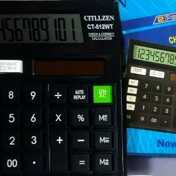 boysclass 112 STEPS CHECK & CORRECT MULTIPURPOSE USED OFFICE SCHOOL BasicCalculator image 2