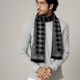 Ravaiyaa - Attitude Is Everything Checkered Men Muffler-image-57