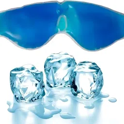 Cooling Gel Eye Mask Adjustable Strap Sleeping Mask,Dry Eyes,Pain Relief & Tired-17