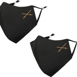 4 Layer Protective, 100% Cotton, Cloth Face Mask Combo for Men with Ear Loops Warrior_Combo_XL_02 Reusable, Washable Cloth Mask-16