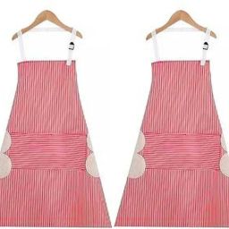 Cotton Chef's Apron - Free Size-image-60