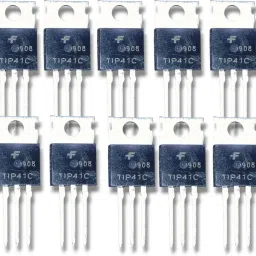 10 PCS TIP41C 6A,100V, 65W, USED FOR AMPLIFICATION AND SWITCHING TO-220 NPN Transistor-image-54