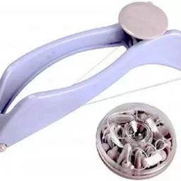 Slique EyebroW And Body Hair Threading Removal Epilator System Kit Eyebrow Thread-image-11
