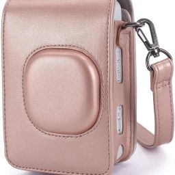 Zenko Instax Mini Liplay Instant Camera Blush Gold CaseCamera Bag-image-14