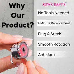 adw craft's DOM-BOB_CASE-PO3 Bobbin Case image 2