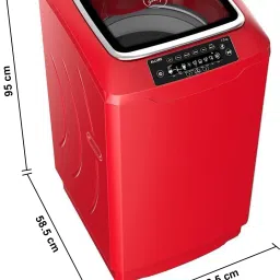 godrej 7 kg Fully Automatic Top Load with In-built Heater Red image 2