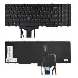 SellZone Latitude E5550 E5570 E5580 5550 5580 5590 5591 with Backlit & Pointer Laptop Keyboard Replacement Key-47