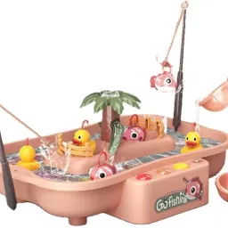 Go Fishing Set Game Toy Pool in Water Cycle with Light and Music-30