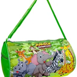 25 L Gym Duffel Bag - Duffle bag For Kids Hand Duffel Bag For Gym, Picnic, School Trip Return Gift - Green-image-83