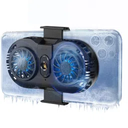 Cubonic AH102 Dual Peltier Cooling Fan with USB Mobile Charging Port And Tripod Support Cell Phone Cooling Fan with Dual Cooling Chip USB Fan-24