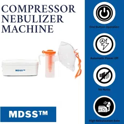 MDSS Compressor Nebulizer Machine for Adults & Kids Nebulizer image 2
