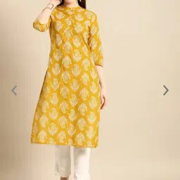 Women Printed Cotton Rayon Straight Kurta-picture-11
