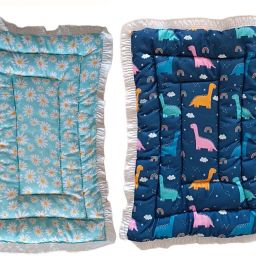 New Born Baby Bed Mattress unique Design (Pack of 2)(0-1 Years)(30 X 20 Inch)-image-3
