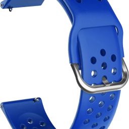 ACM Watch Strap Dot Belt for |Fastrack Limitless Fs2 Plus Smartwatch Navy Blue 3721070 mm Silicone Watch Strap-image-24