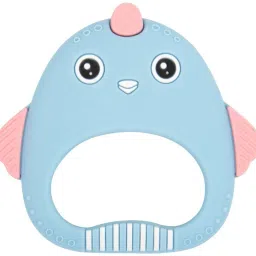 Rukan Baby Teether Toy, 3 to 48 Months, Gums Pain Relief Teether, BPA Free Silicone Soother-11