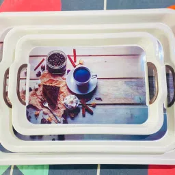 001 Dish, Chip & Dip Tray Serving Set-28