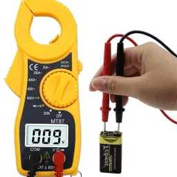 atozshop11 MT-87 Mini Palm Size Digital Clamp Meter Electric Testing Digital Multimeter Digital Voltage Tester image 2