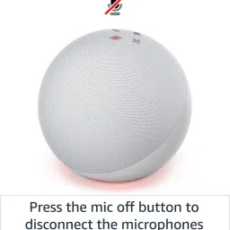Alexa Echo (4th Gen)| Premium sound powered by Dolby and Alexa with Alexa Assistant Smart Speaker image 5