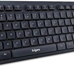 Finger FINGERS AEROCLICKS COMBO Wireless Standard Multi-device Keyboard Compatible with Desktop, Laptop, Mac, Tablet, iPad-19