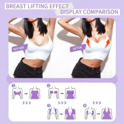Breast Shaper & Lifter Boob Tape with 10 Nipple Pasties for Women R260 Nursing Breast Pad-image-92