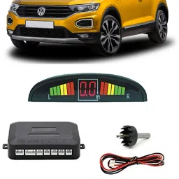 PKNB1248 Black Car Reverse Parking Sensor with LED Display 4 Sensor PKNB1248 Parking Sensor-image-1