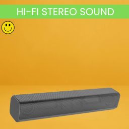 FRONY Music Bar (PORTABLE HOME THETER SOUNDBAR)With Stereo Sound & 1200mAh BatteryA283 20 W Bluetooth Soundbar-image-82