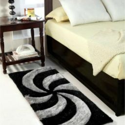 Black, Grey Polyester Runner-10