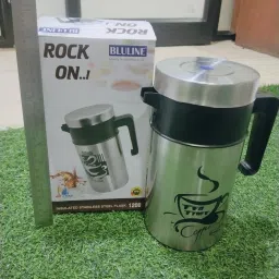 bluline Rock on insulated s.s. flask 1200 ml 1200 ml Flask image 4