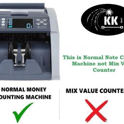 KK MART Latest Note/Money Counting Machine with Fake Note Detector for All New/Old Note Note Counting Machine image 4