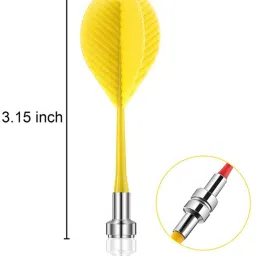 333mart Magnetic Dartboard with 4 Soft Darts, Suitable for Kids Soft Tip Dart image 2