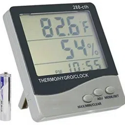 HTC 288-CTH Thermo-Hygrometer Clock Digital Humidity Meter Temperature Tester Height Gauge-2