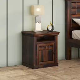 woodenmood Prashiv Solid Wood Bed Side In Provincial Teak Finsh-picture-10