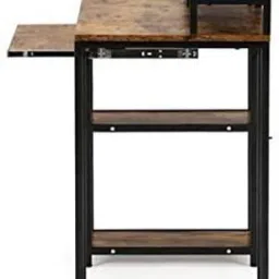 tekavo Multipurpose Computer desk office table with keyboard tray 120x60x87 cm Engineered Wood Computer Desk image 4