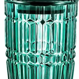 Dark Green Crystal Cup Glass Coffee Mug-image-35