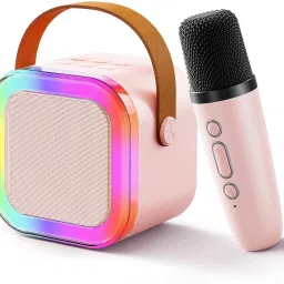 Mini-Karaoke Bluetooth Speaker with Microphone - Kids Music Singing Toys-17