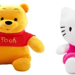 2-Piece Plush Toy Combo Super Soft Toys for Toddlers and Children - 30 cm-image-25
