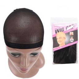 Nylon Stretchable Stocking Full Head Cap for Men/Women (12X15 CM, Black Hair Extension-image-19