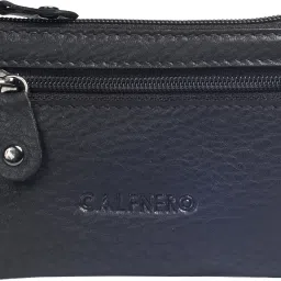 Men Brown Genuine Leather Card Holder - Mini-image-35