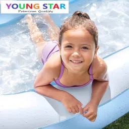 ecom bharat PREMIUM 5.5 Fts LENGTH AND 1.1 Fts WIDTH RECTANGULAR WATER SWIMMING POOL Inflatable Swimming Pool, Inflatable Toy Pump image 5