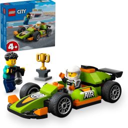 City Green Race Car Racing Vehicle Toy 60399 ( 56 Pieces)-image-38