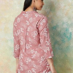 Women Printed Viscose Rayon Straight Kurta-image-14