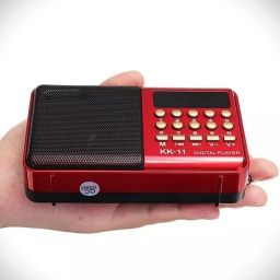 Monrix Fm Look Pocket Blast Speaker with Bluetooth, FM, USB/SD Card, and AUX Radio FM Radio-26