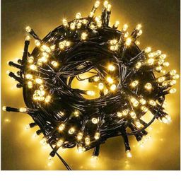 junjadiya 60 LEDs 18 m Gold Steady Ball Rice Lights-picture-27