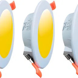 10W Maxa Bright Round LED Conceal Down Light (Warm White - Yellow) Pack of 3 Ceiling Light Ceiling Lamp-20