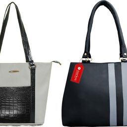 reprox Women Grey, Black Shoulder Bag-picture-30
