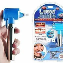Purabelle Luma Tooth Polisher Whitener Stain Remover with LED Light BLUE (5 cm) Electric Toothbrush-image-31